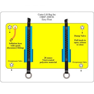 Carter EZ-Float Lift Bag - 2,000lbs